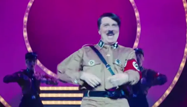 Hitler Dancing on Stage