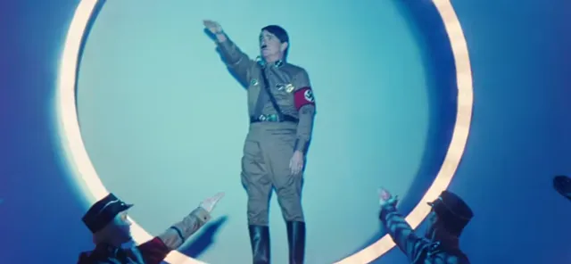 A scene from The Producers -- a small clip from the Springtime for Hitler play that is put on.